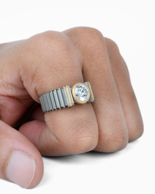 Slice – Men’s Titanium Ring