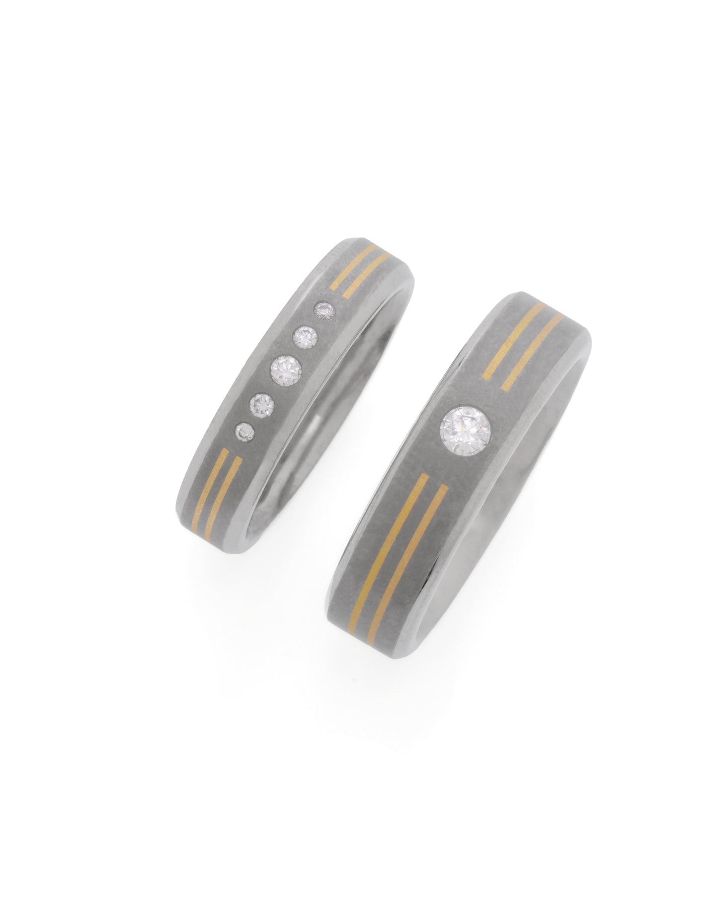 Eternity Continuum - Titanium Couple Bands