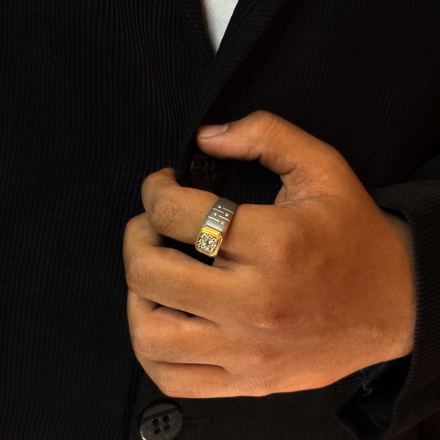 Axiom Form ring, worn everyday