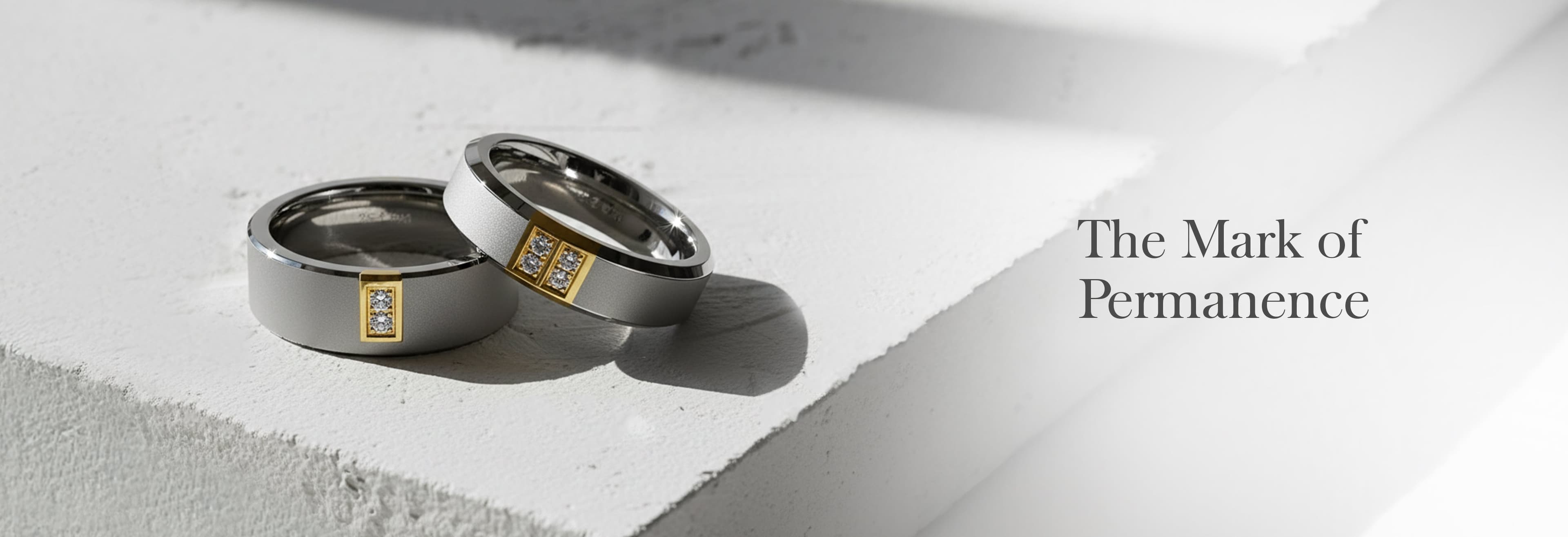 Eternity collection — men's titanium eternity ring