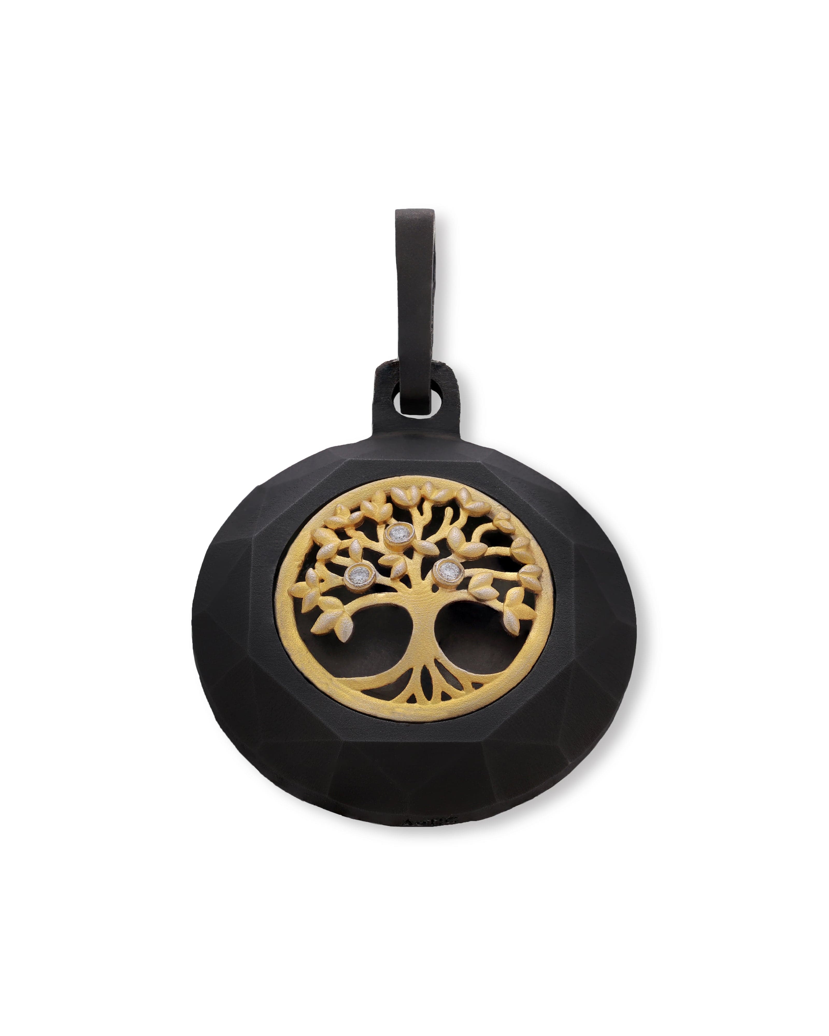 Bodhi – Black Titanium Pendant.