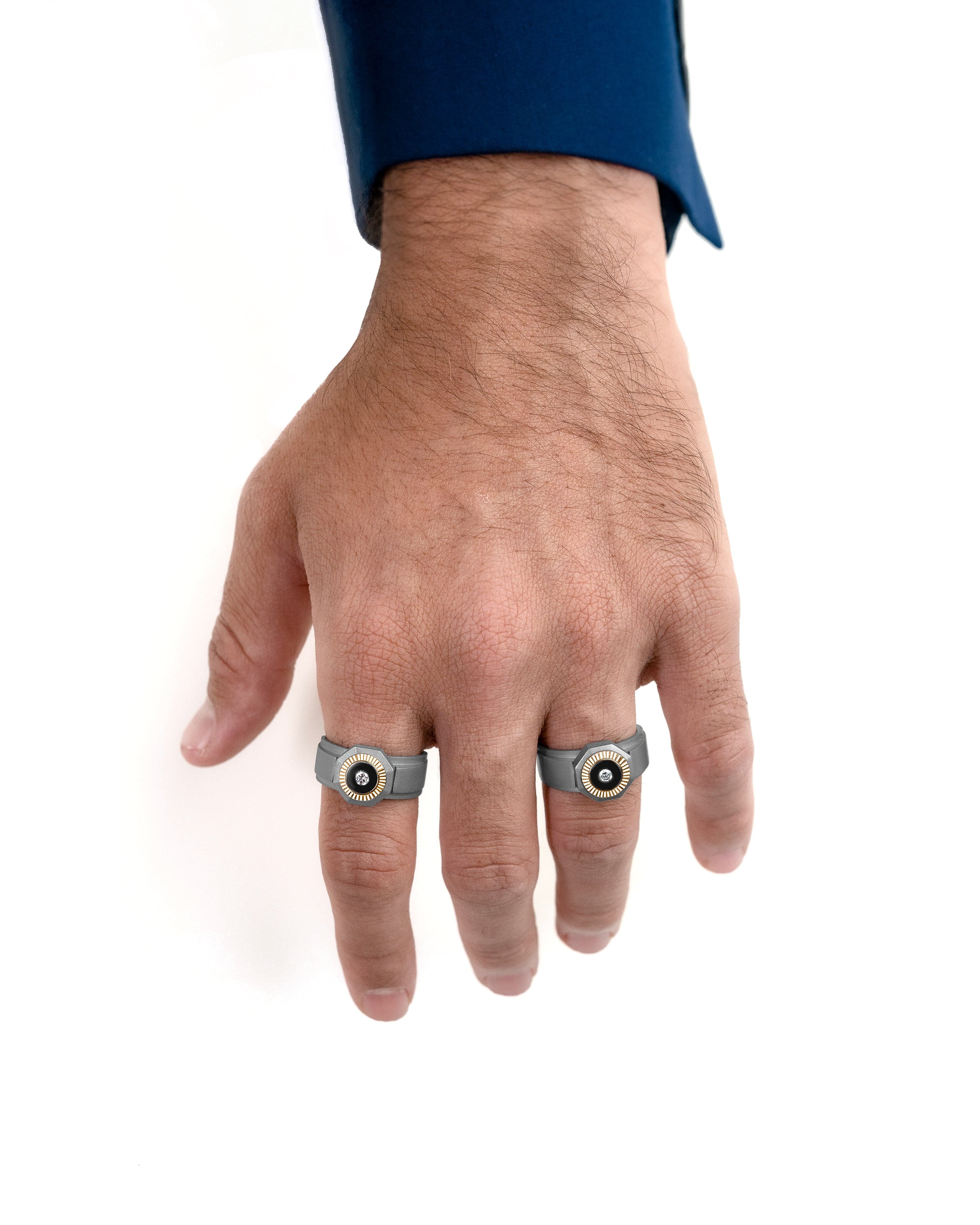 Aura - Titanium Ring for Everyday Style.