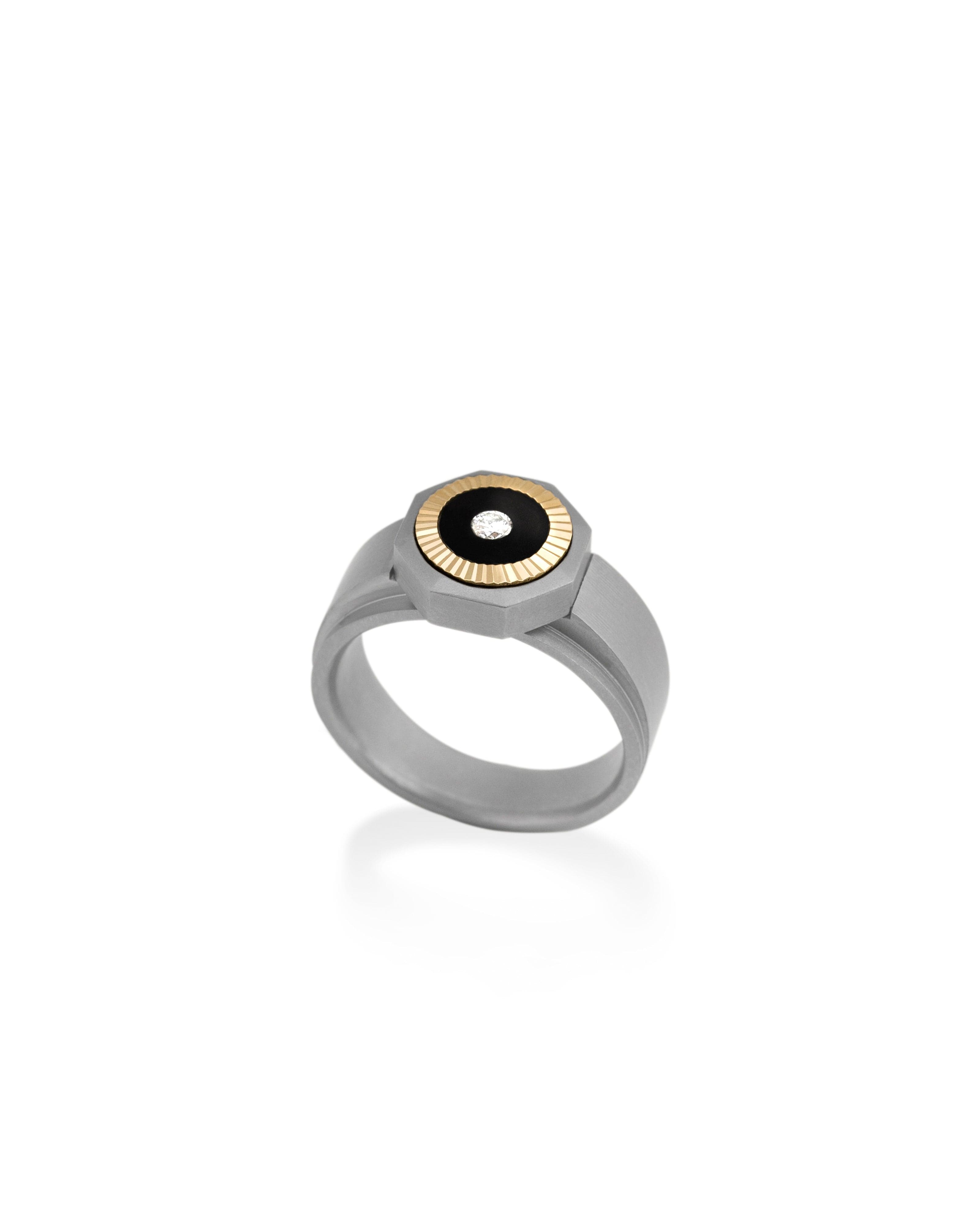 Aura - Titanium Ring for Everyday Style.