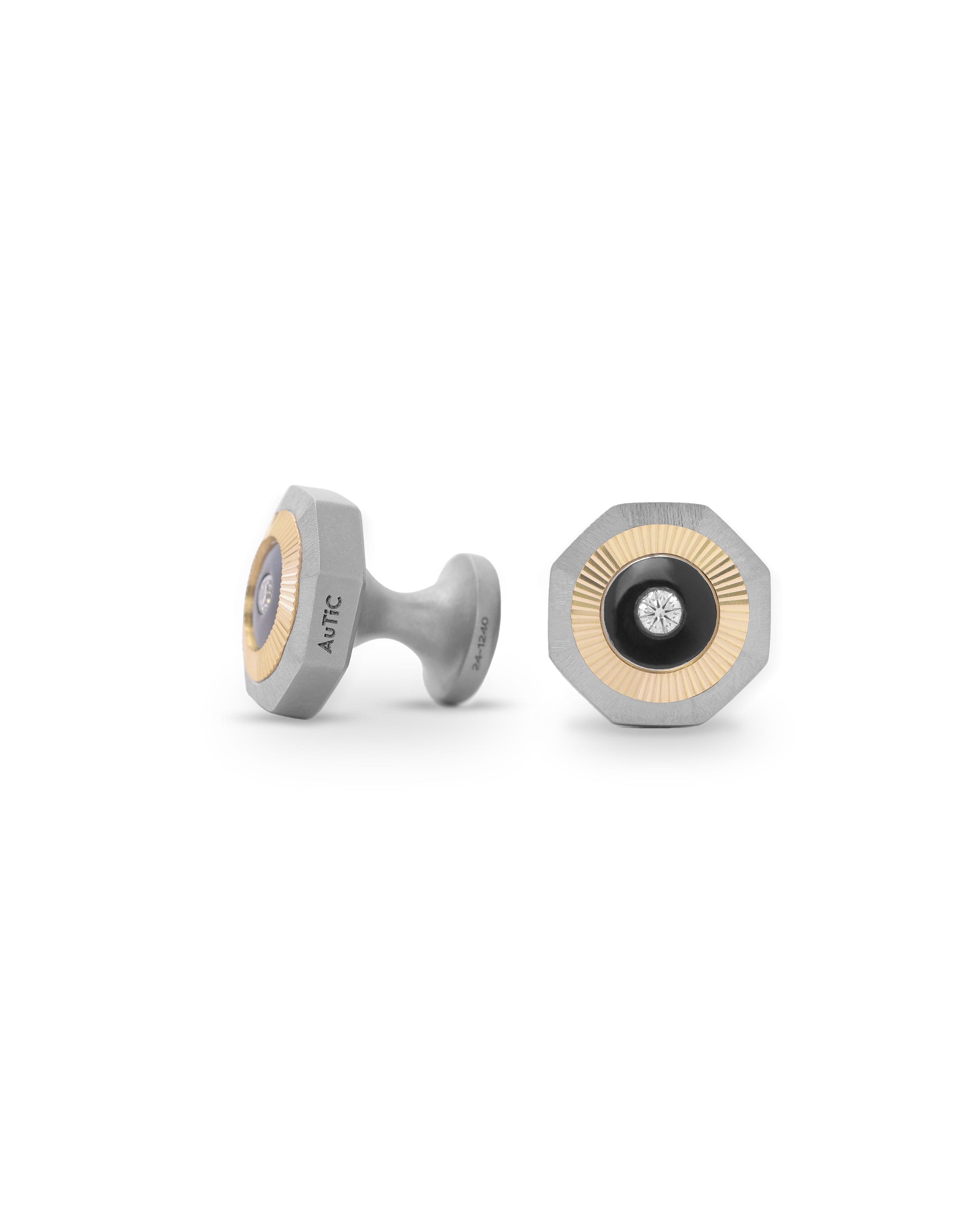Aura – Titanium Cufflinks for Everyday Style.