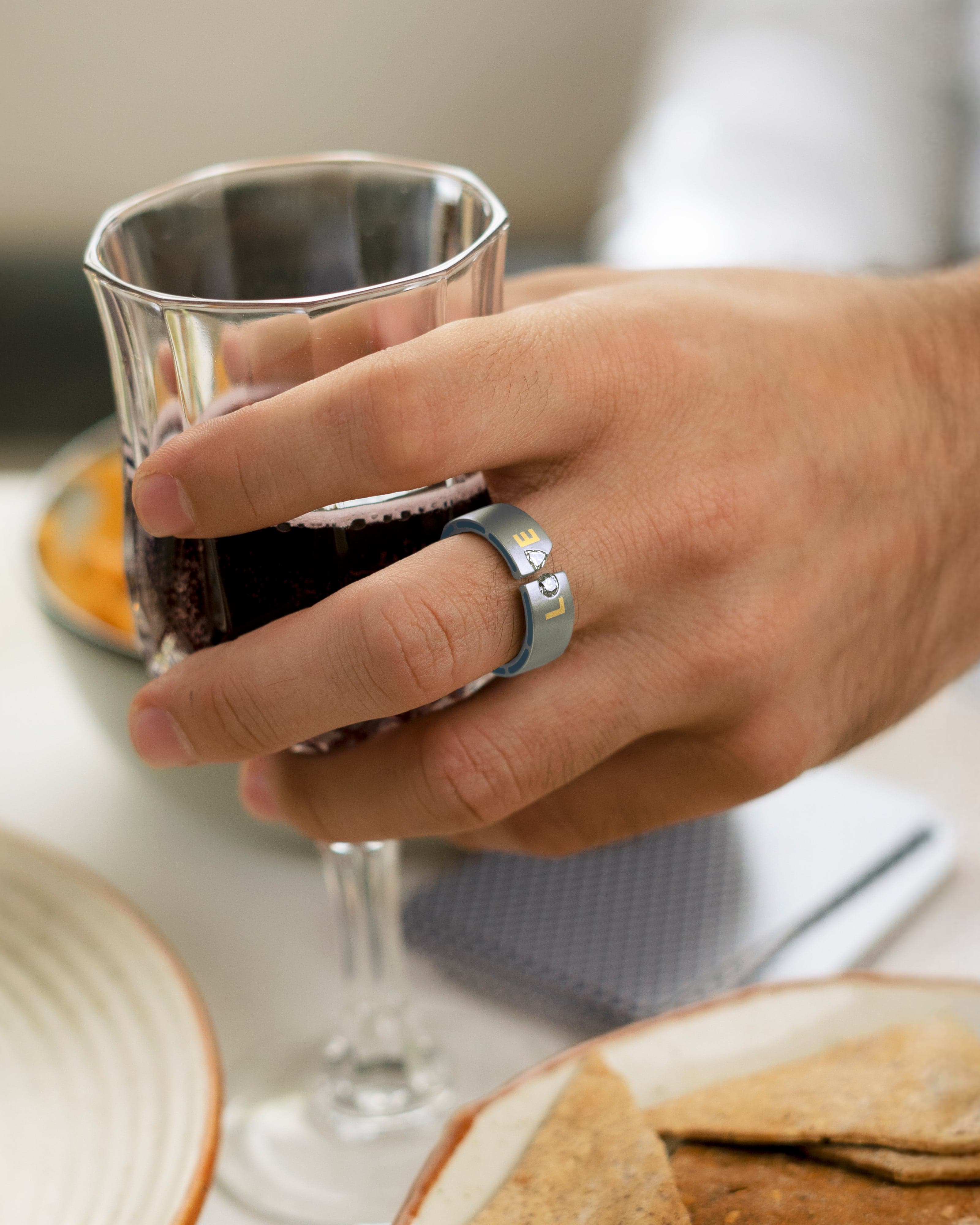 LOVE – Titanium Bands for Men.