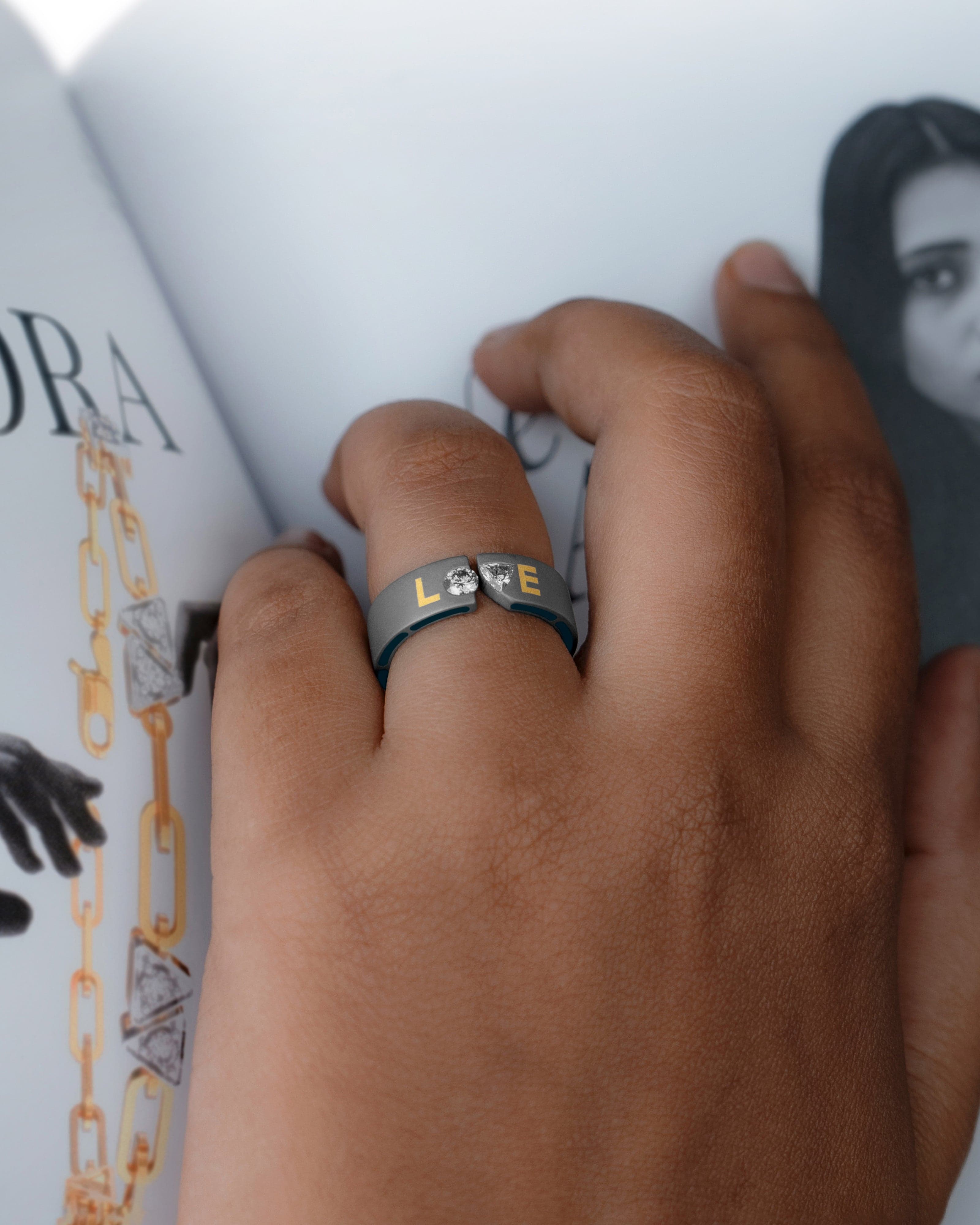 LOVE – Titanium Bands for Women.