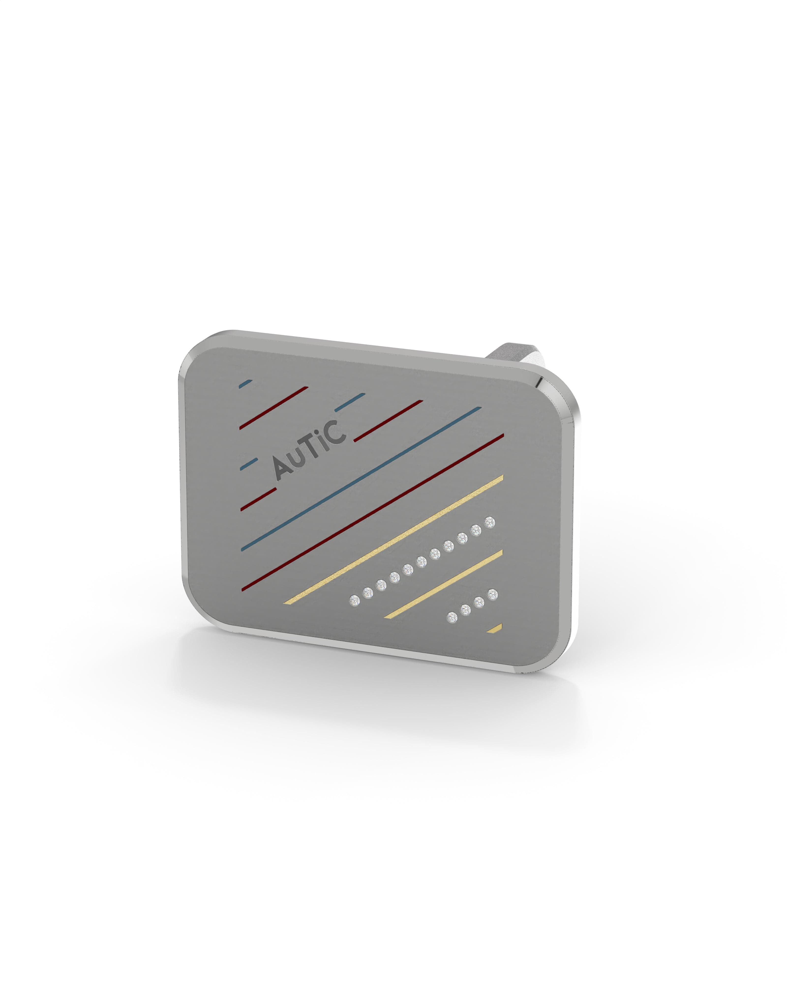 AuTic Titanium Belt-Buckle for Men