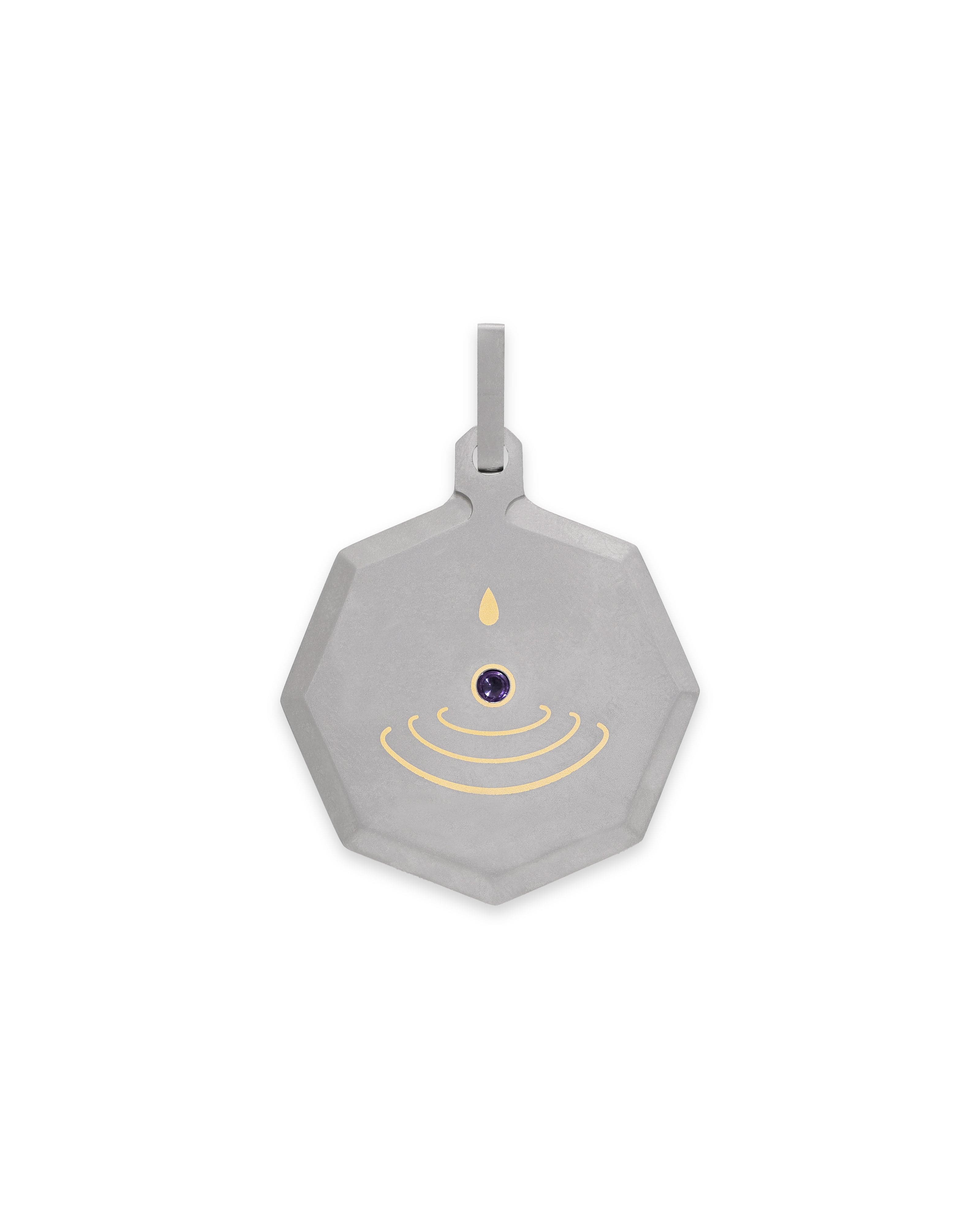 Pisces – Titanium Zodiac Pendant.