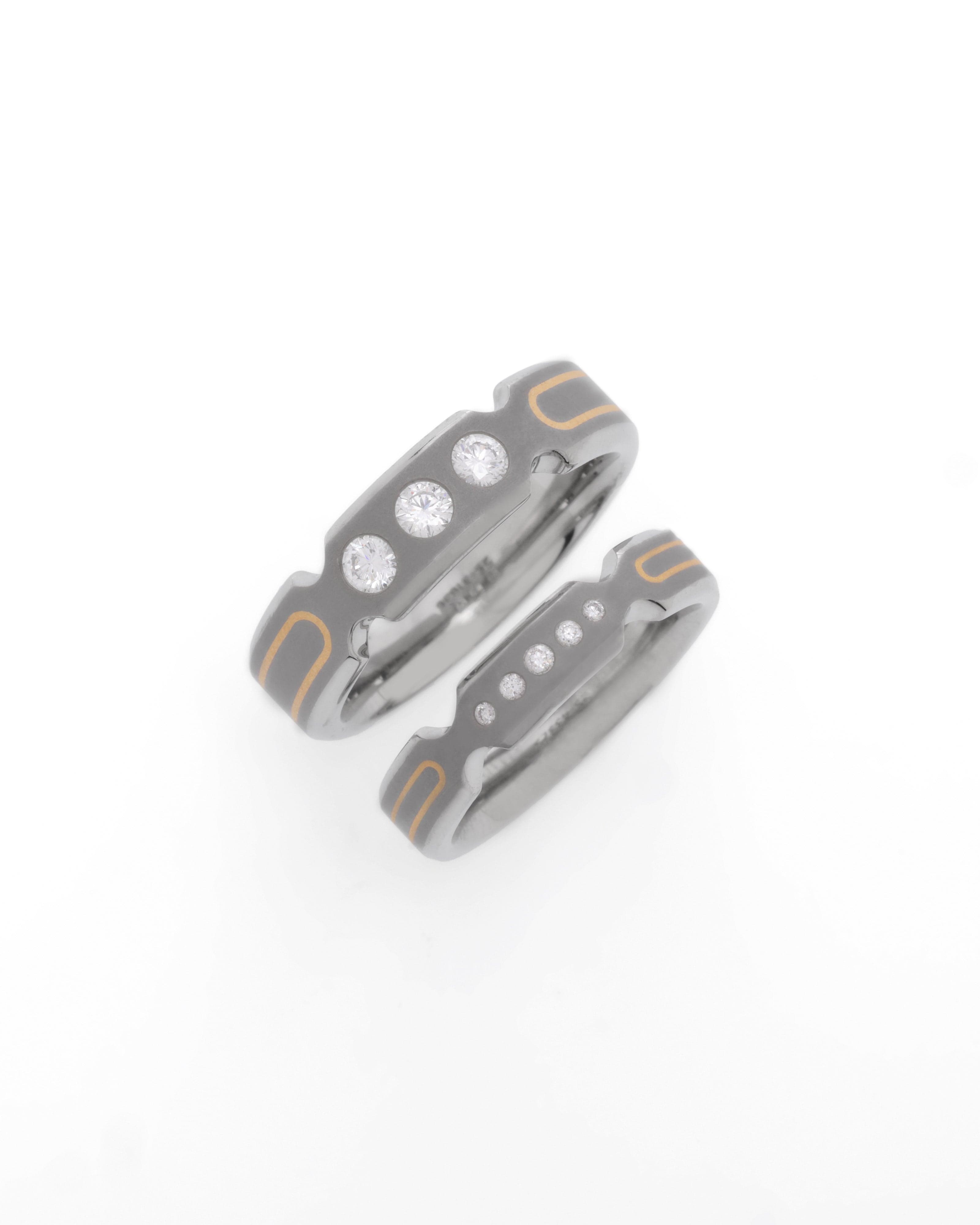 Couple's Titanium Band