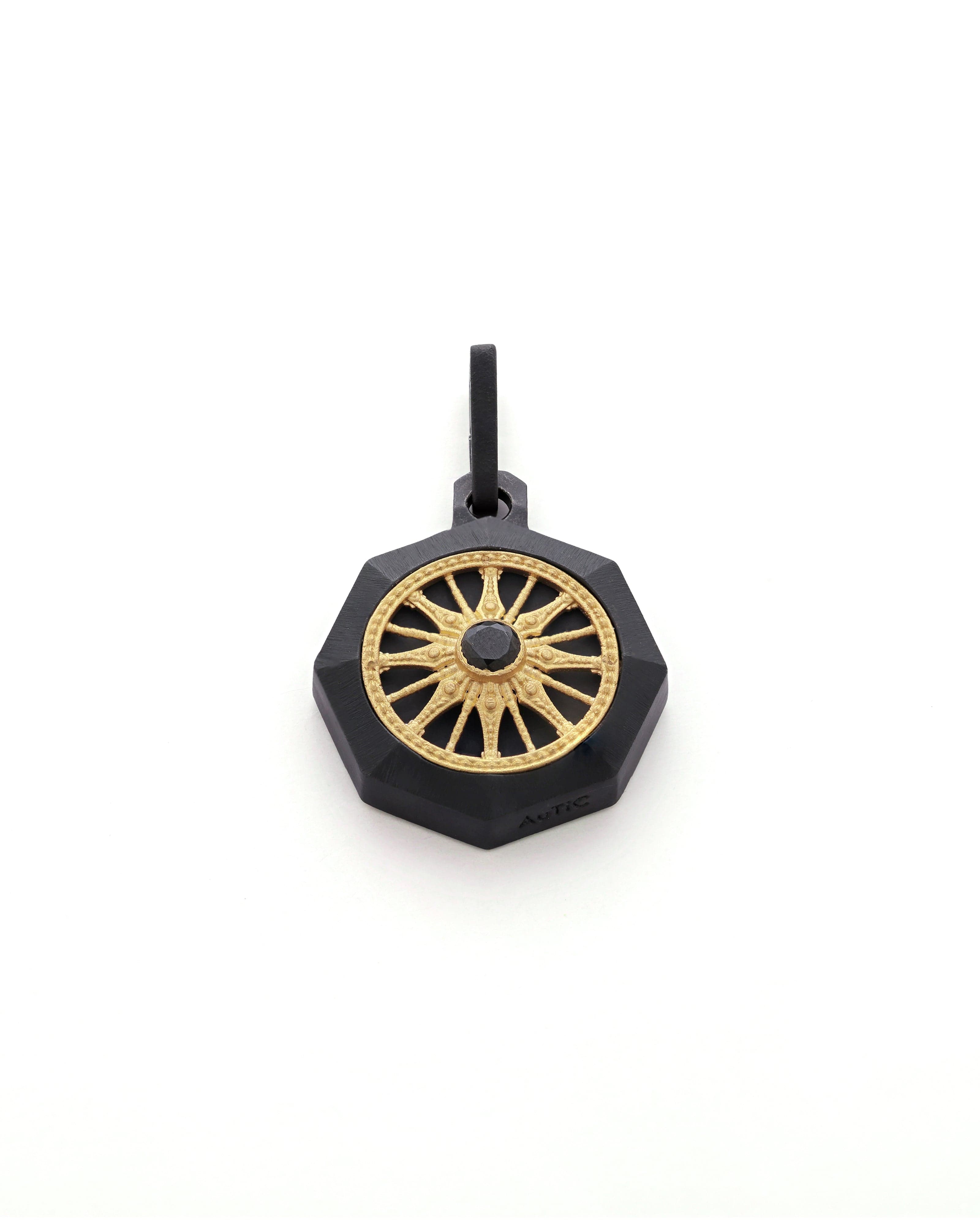 Dravida – Black Titanium Pendant.
