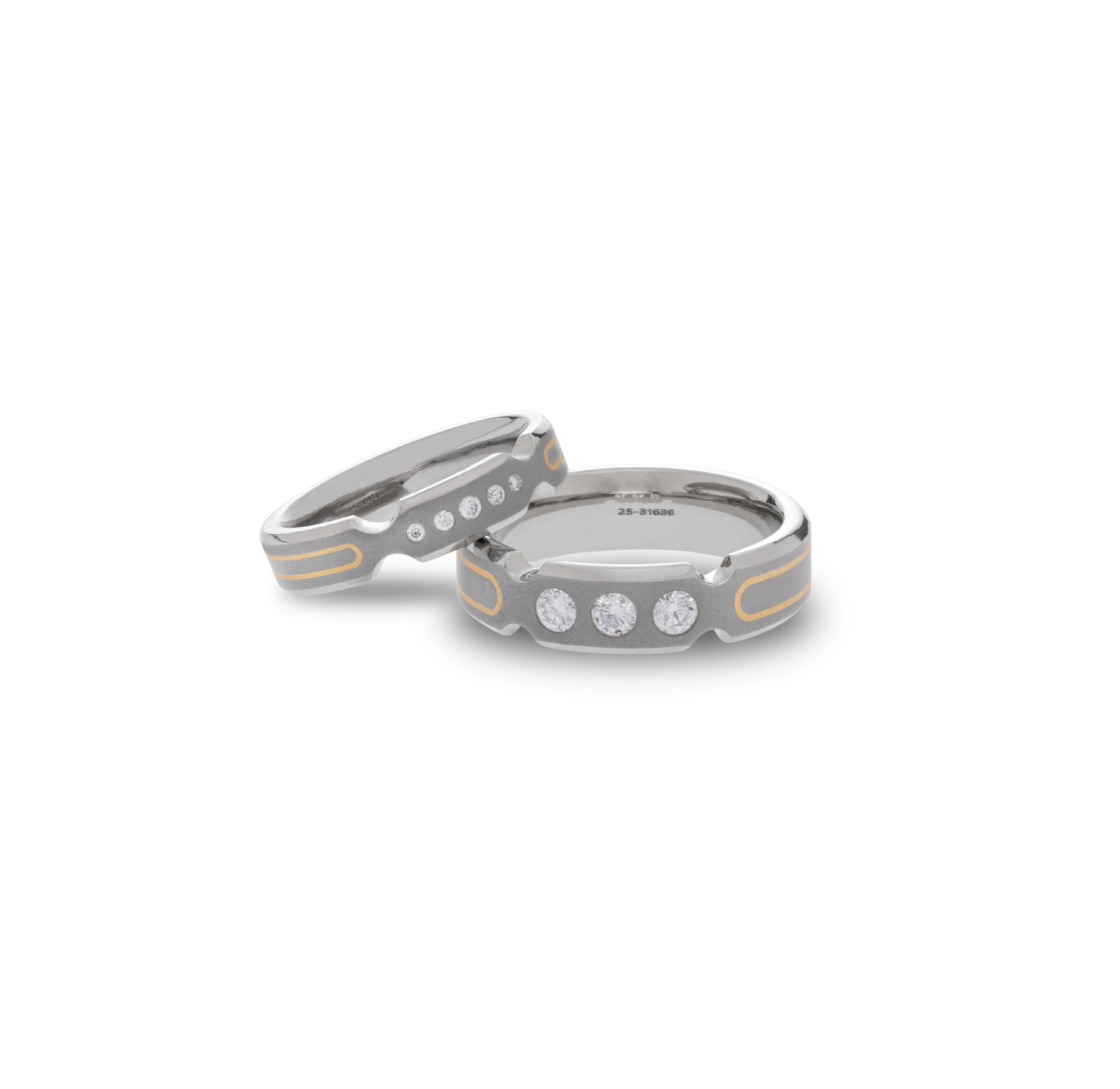Eternity Unison -  Titanium Couple Bands