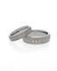 Eternity Vows - Titanium  Couple Bands