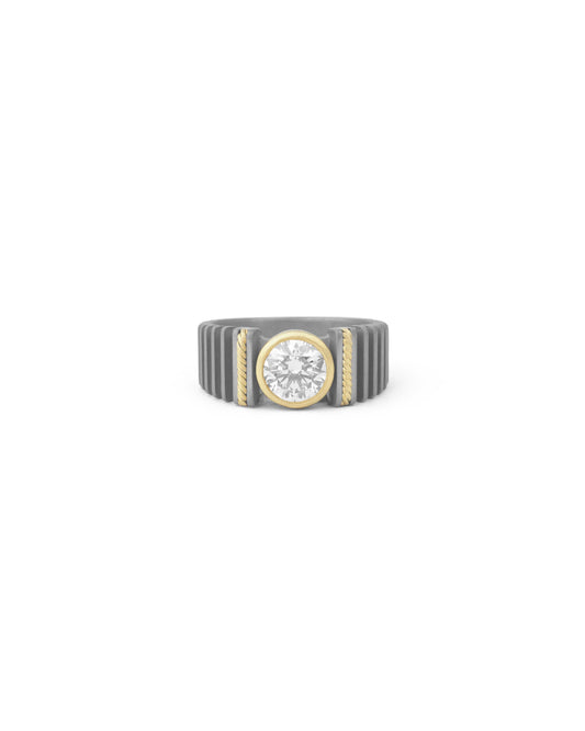 Slice – Men’s Titanium Ring