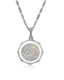 Aquarius – Titanium Zodiac Pendant