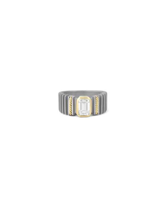 Slice - Men’s Titanium Ring