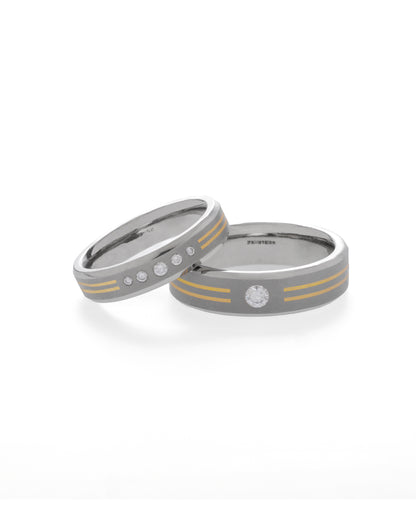 Eternity Continuum - Titanium Couple  Bands