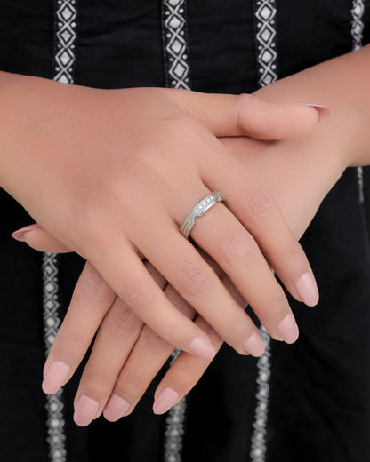 Eternity Unison - Women's Titianium Band