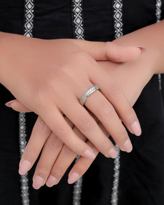 Eternity Unison - Women's Titianium Band