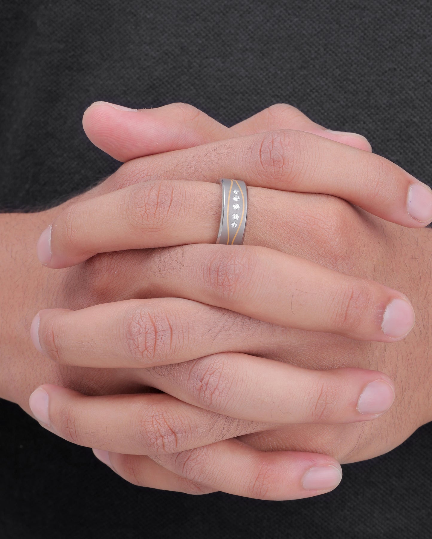 Eternity Soul Link - Men's Titanium Band