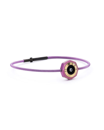 Vibes – Titanium Bracelet in Mauve Color