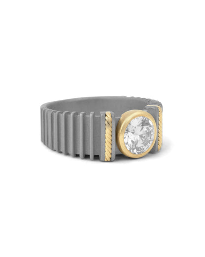 Slice – Men’s Titanium Ring