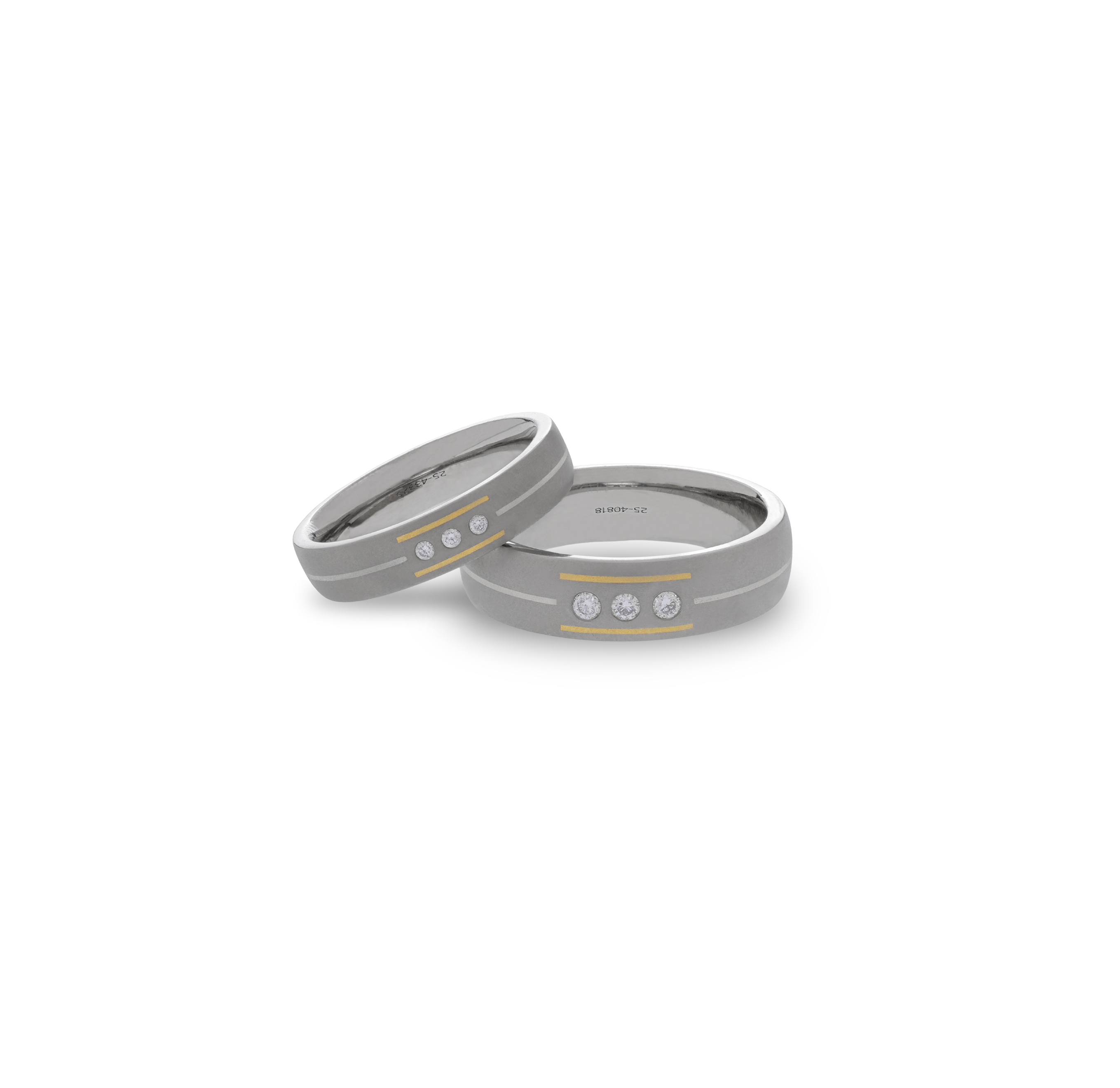 Eternity Vows - Titanium  Couple Bands