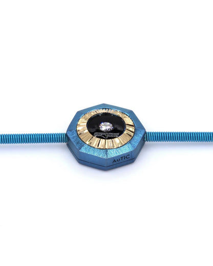 Vibes – Titanium Bracelet in Cobalt Blue Color