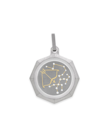 Sagittarius – Titanium Zodiac Pendant