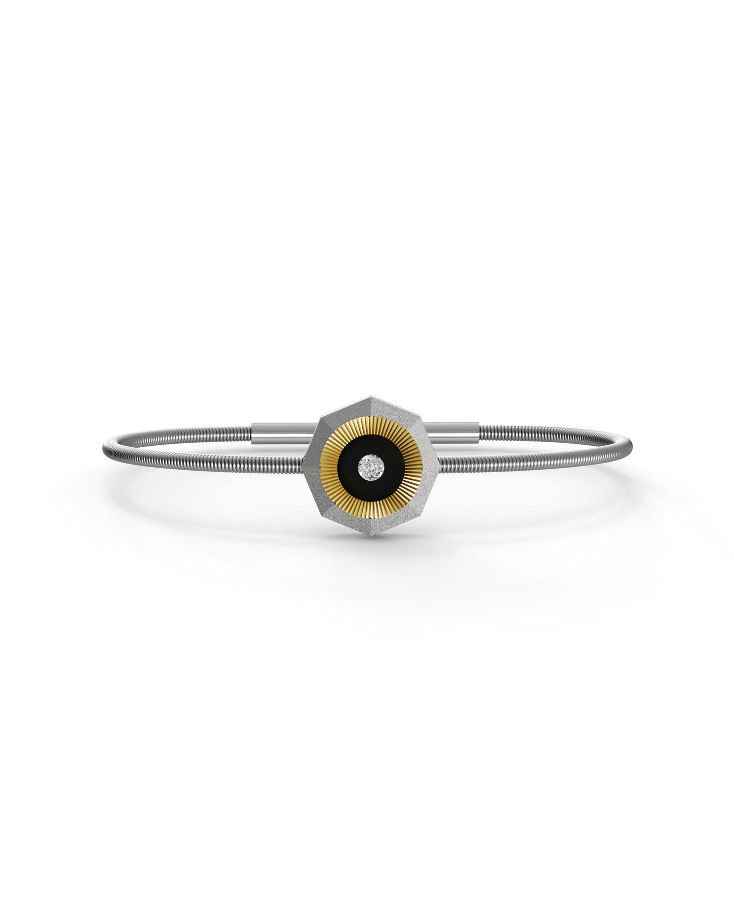 Aura - Titanium Cord Bracelet for Everyday Style