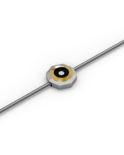 Aura - Titanium Cord Bracelet for Everyday Style