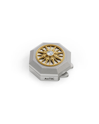 Dravida - Titanium Button Cover