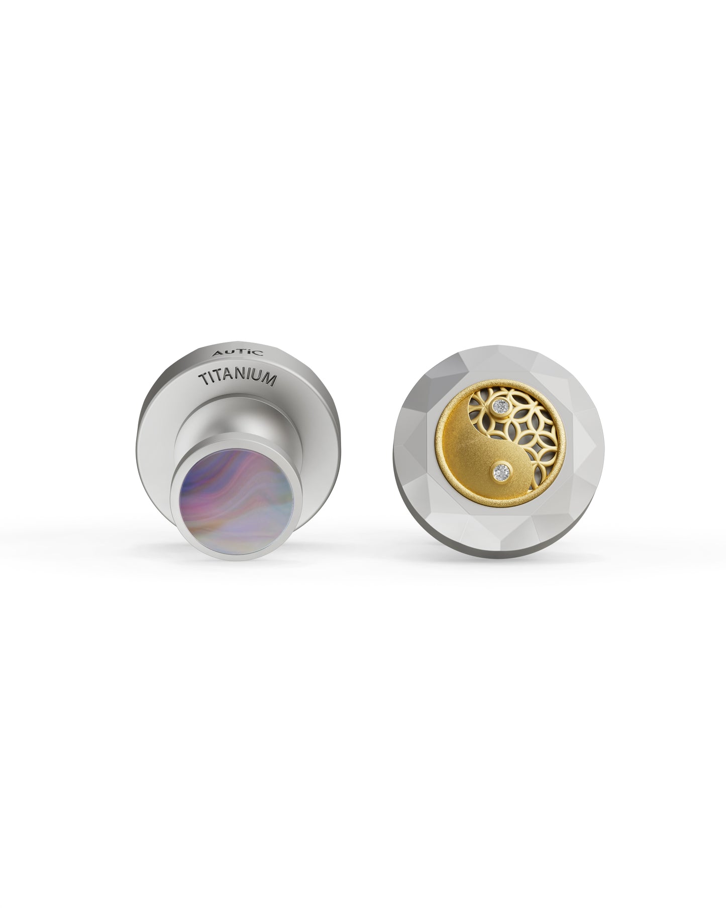 Duality - Titanium Cufflinks