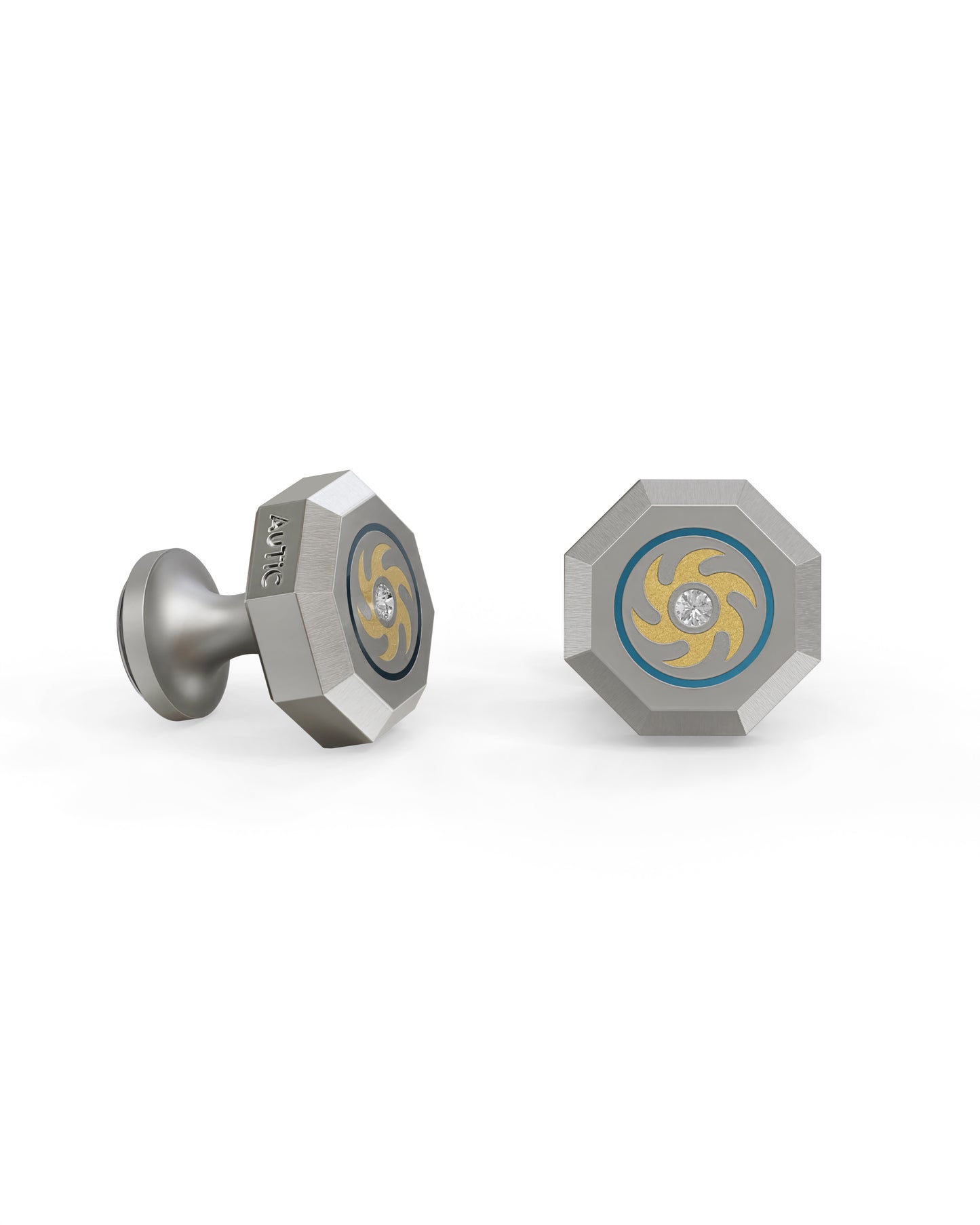 Cosmos - Titanium Cufflinks