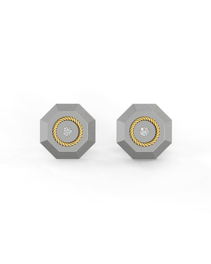 Nova - Titanium Cufflinks