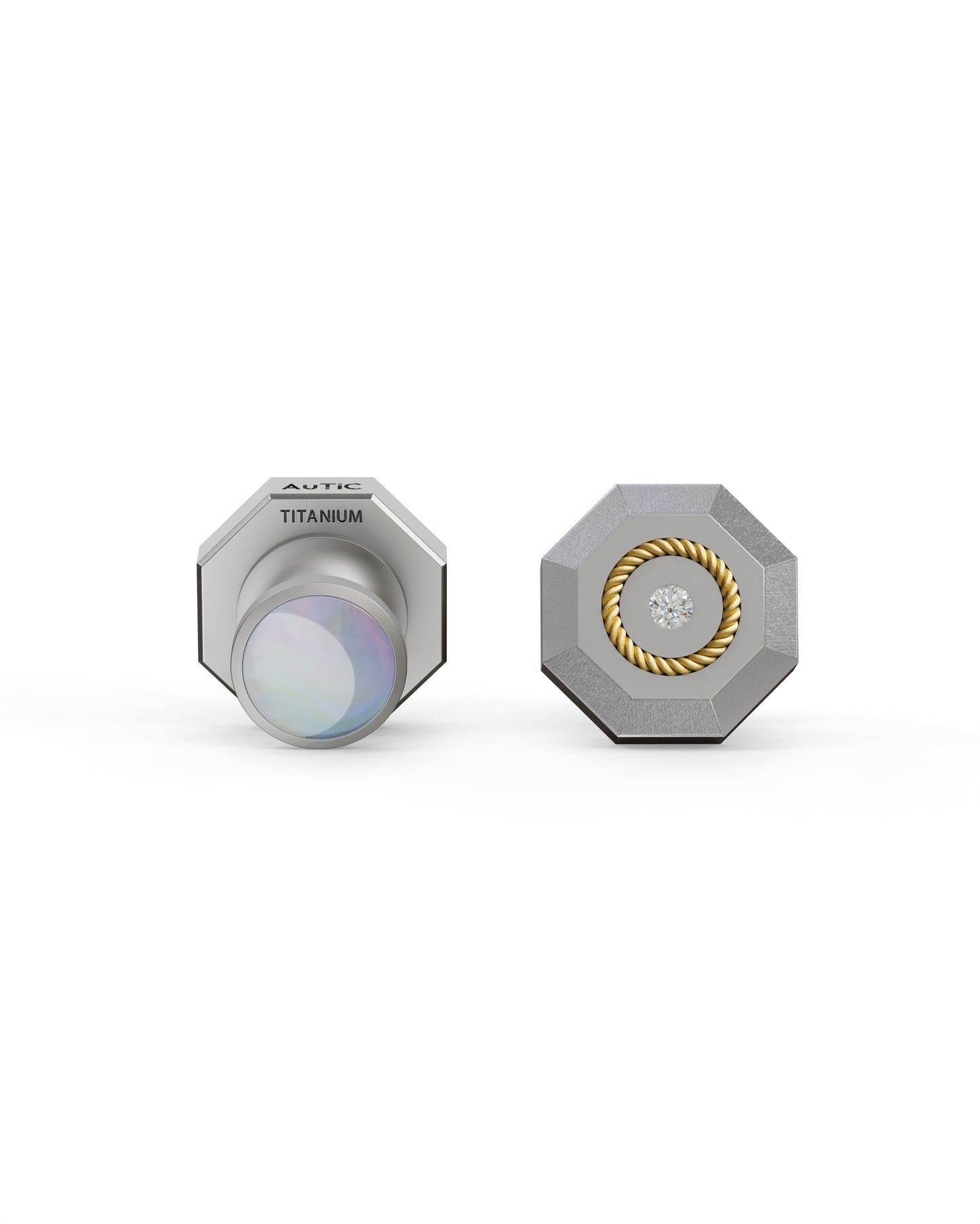 Nova - Titanium Cufflinks