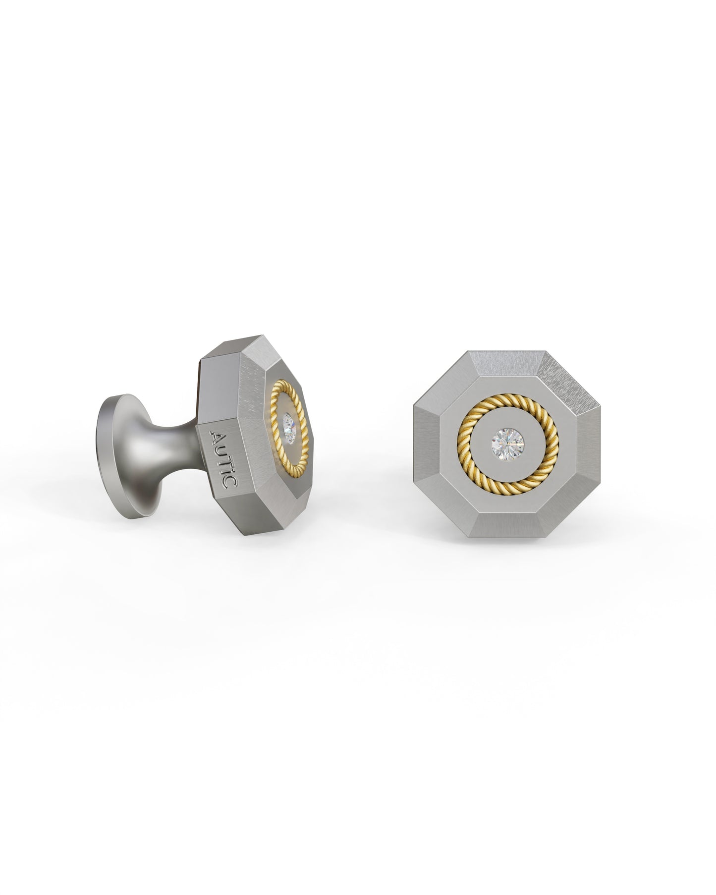 Nova - Titanium Cufflinks