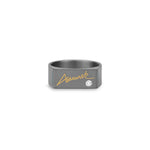 Customized Signature Ring - Titanium ring