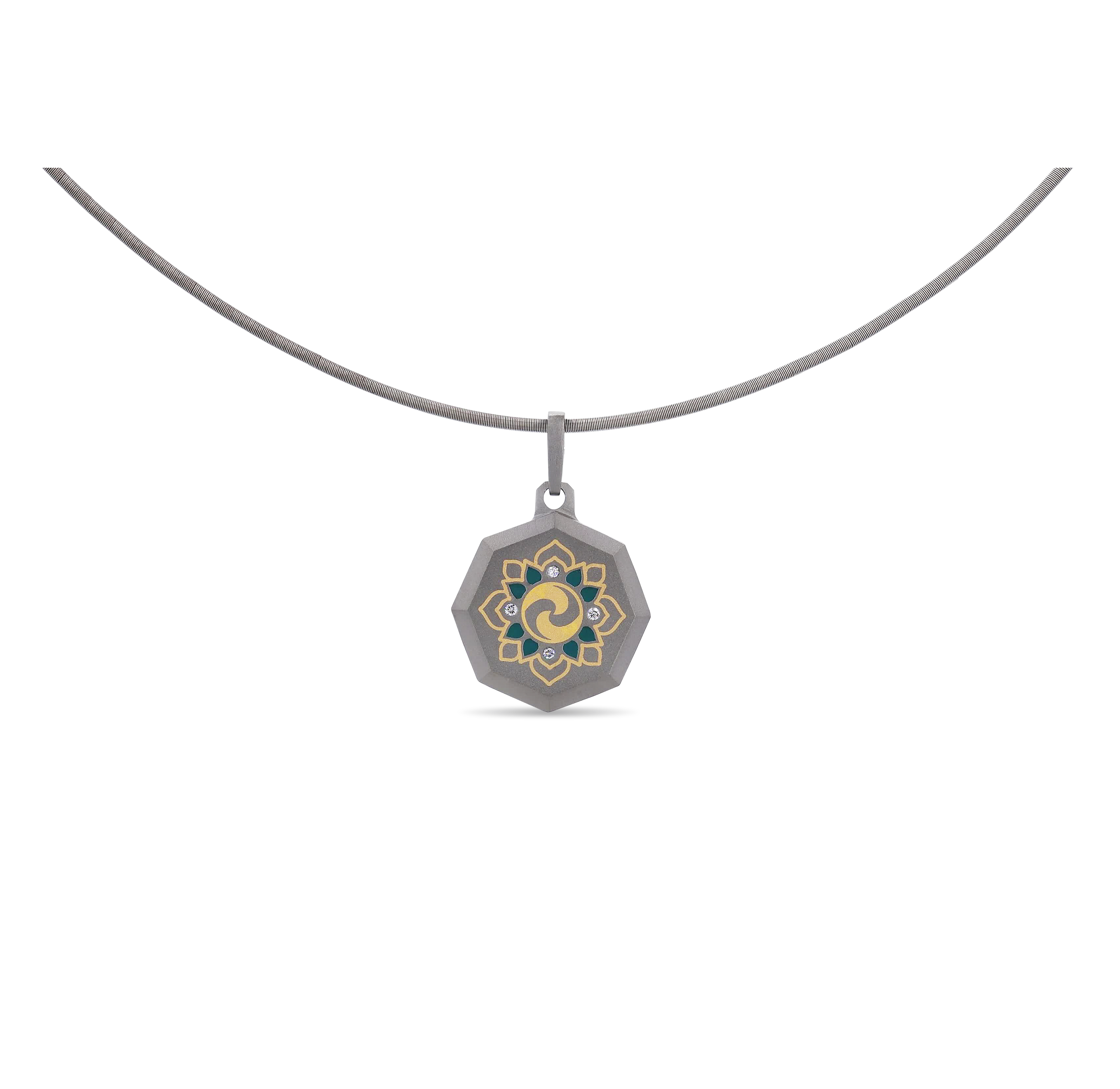 Ashtanga Titanium Pendant