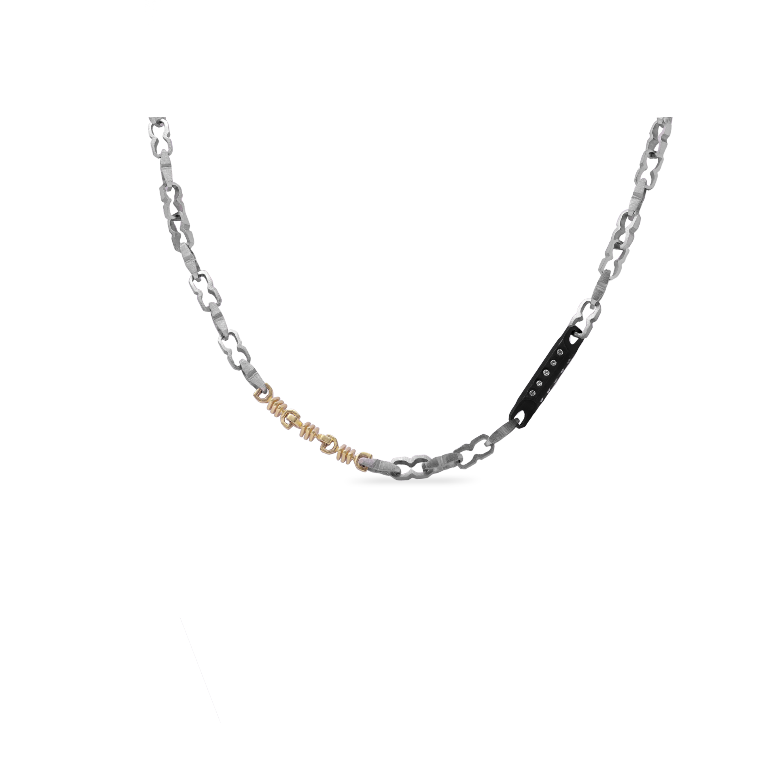 Nexus – Titanium Link Necklace