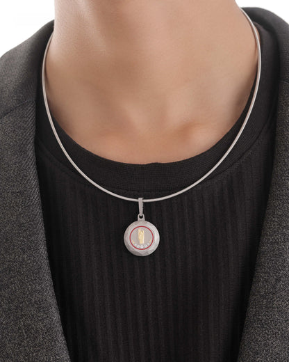 Prithvi – Mudra Titanium Pendant