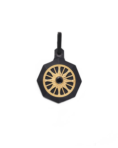 Dravida – Black Titanium Pendant