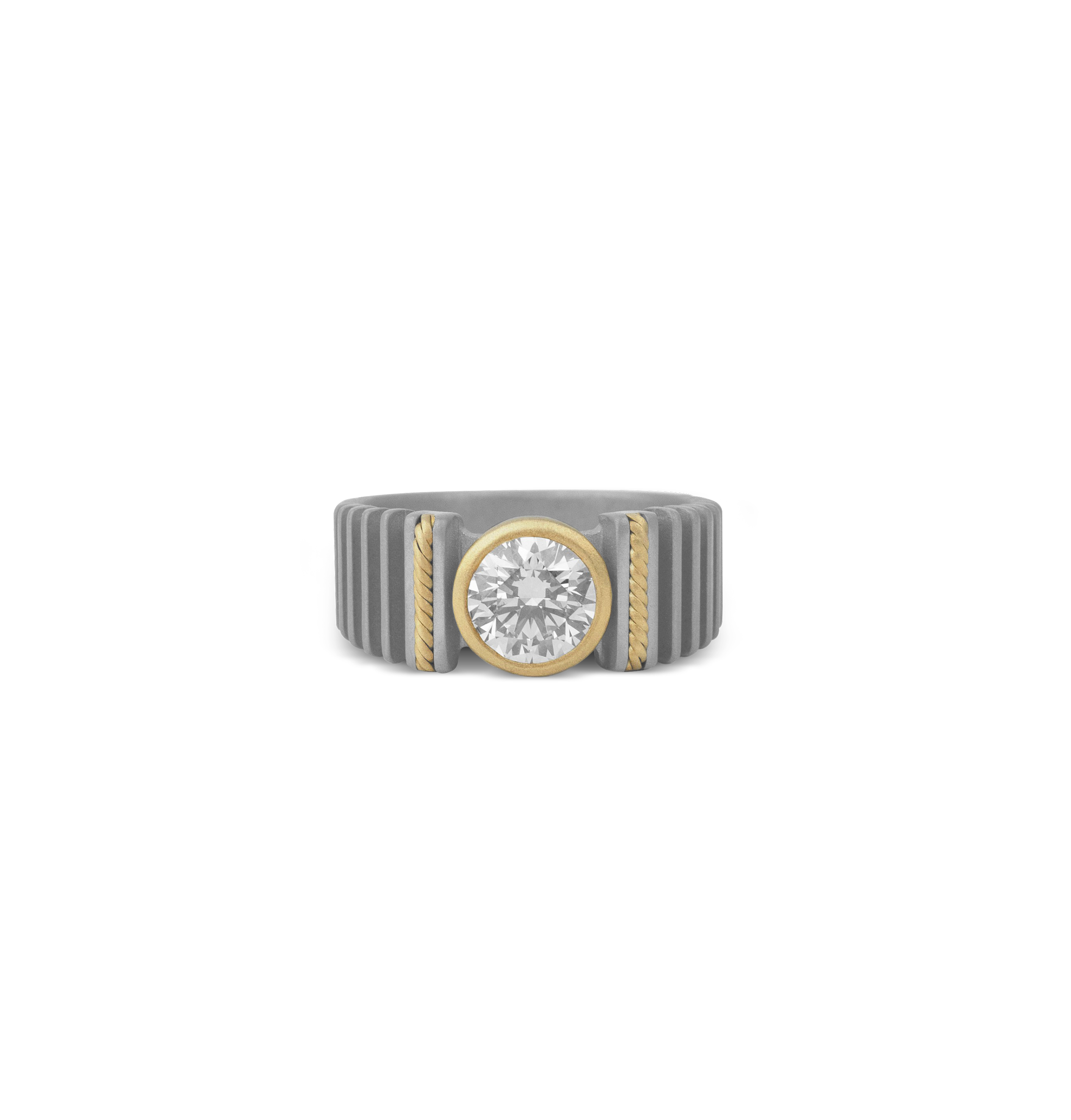 Slice – Men’s Titanium Ring