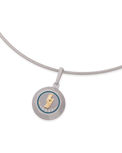 Vayu– Mudra Titanium Pendant