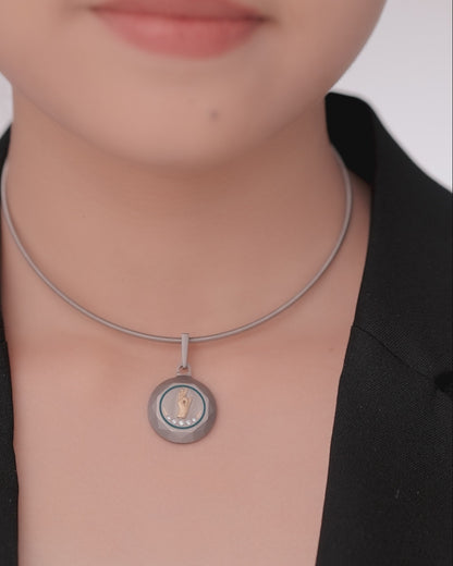Vayu– Mudra Titanium Pendant