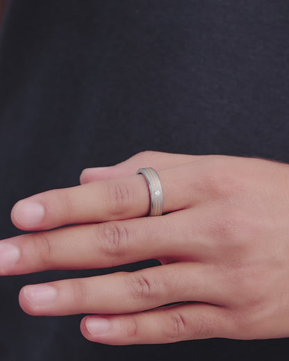 Eternity Continuum - Men's Titanium Band